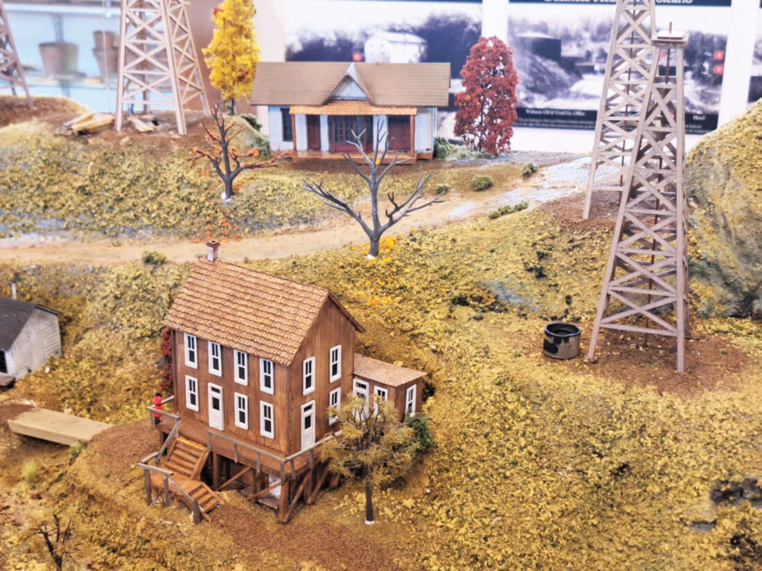 Alive in model form: Historic Boomtown replica installed at